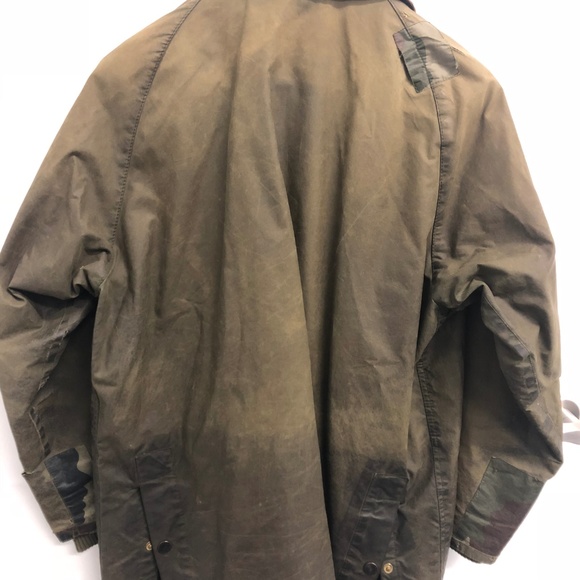VINTAGE BARBOUR BEDALE A100 WAXED JACKET SIZE C44 - Picture 4 of 8